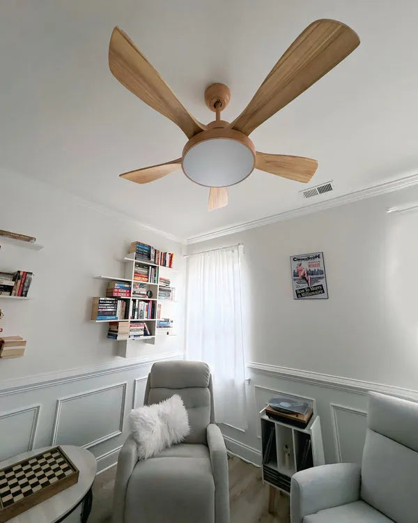Fjord Lights Scandi Reversible Ceiling Fan with Light - FL5002
