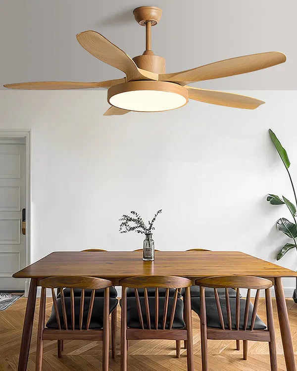 Fjord Lights Scandi Reversible Ceiling Fan with Light - FL5002