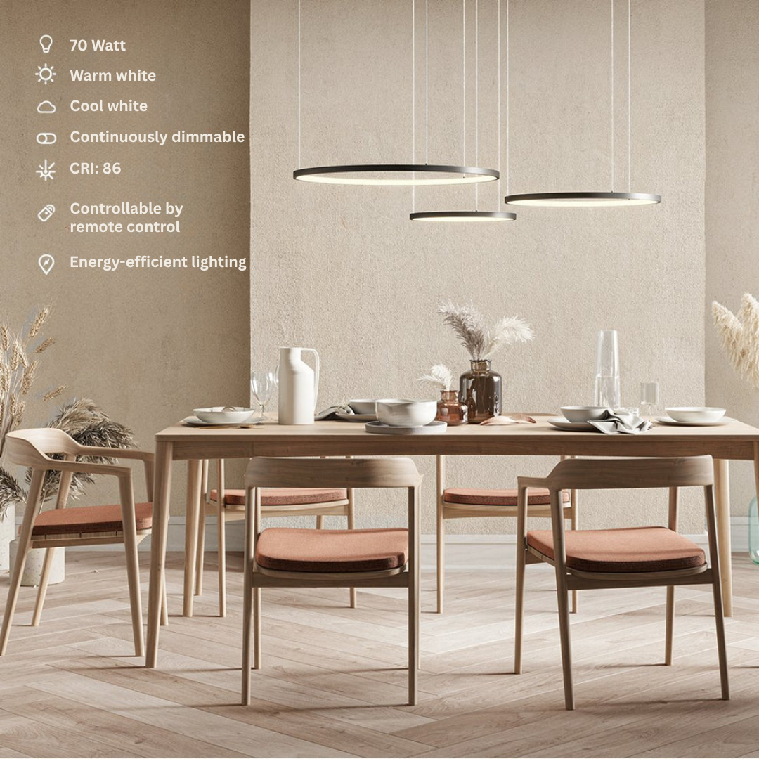 Fjord Lights Circular LED Ceiling Light