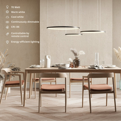 Fjord Lights Circular LED Ceiling Light