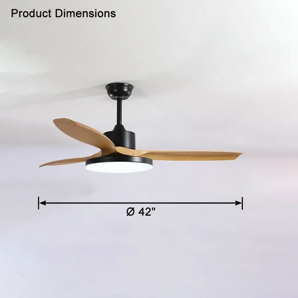 Fjord Lights Scandi Reversible Ceiling Fan with Light - FL5002