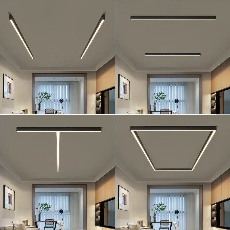 Fjord Lights Dimmable Long Linear Ceiling Light - FL1003